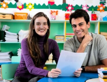 IEP Process for parents and team meeting around table
