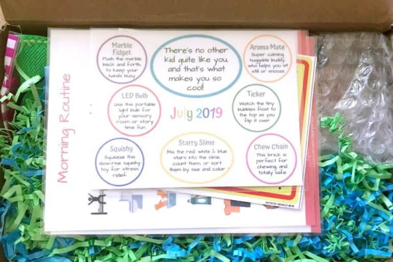 spectrum surprise box of items